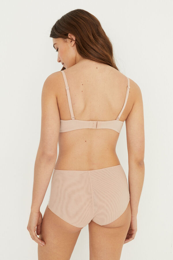 Women'secret Braga alta invisible microfibra&nbsp; nude