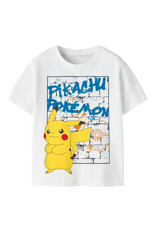 Name it Camiseta Pokemon de  ni&ntilde;o blanco