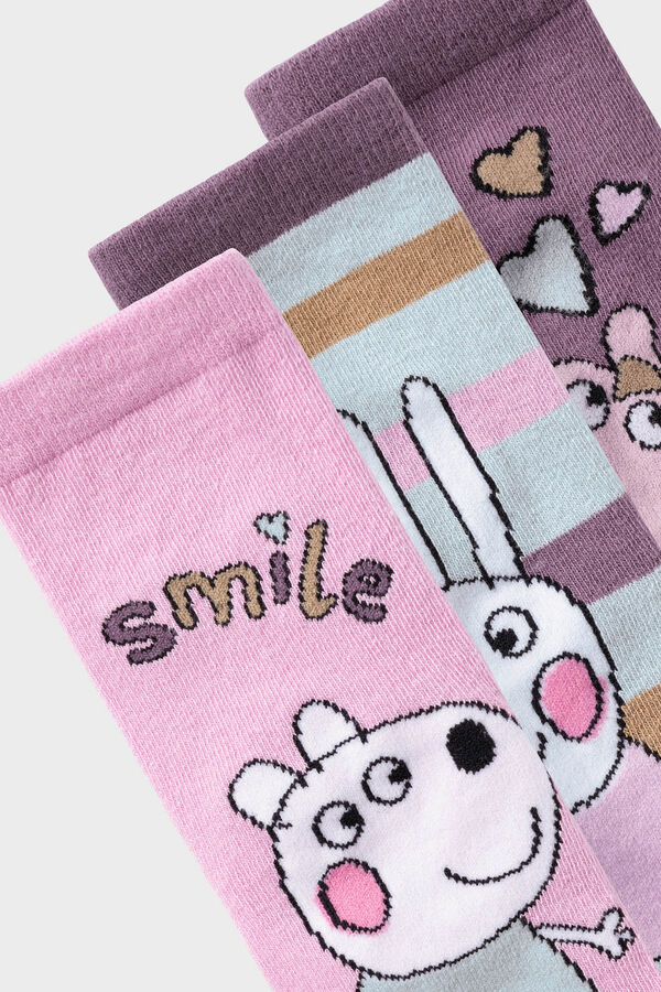 Name it Cuequinha redutora alta branca rosa