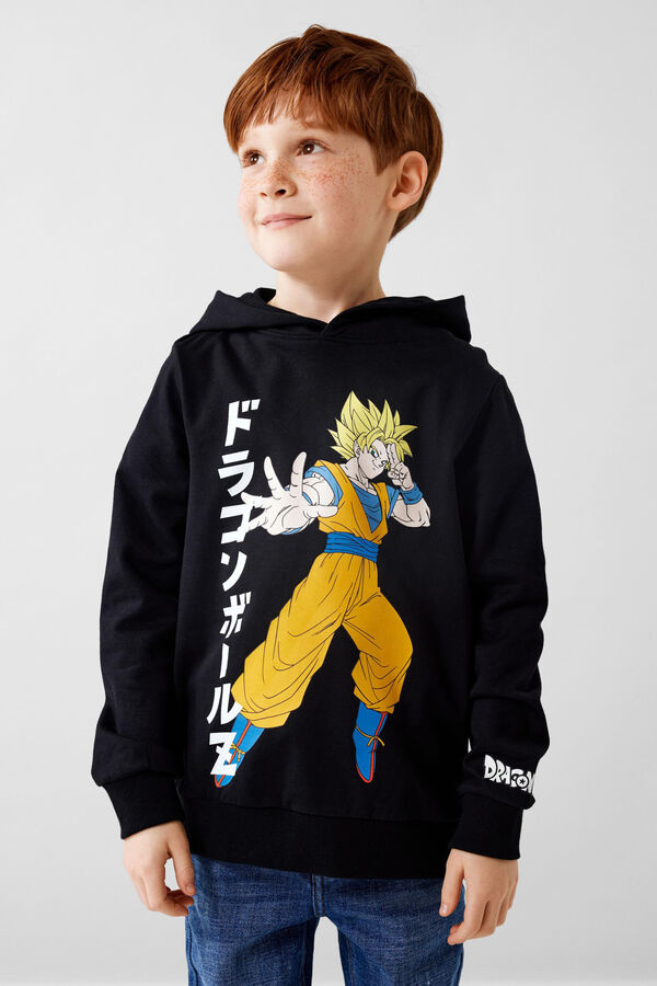 Name it Sudadera de ni&ntilde;o de DRAGON BALL con capucha negro