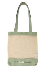 Mr. Wonderful Bolsa de tela estampado