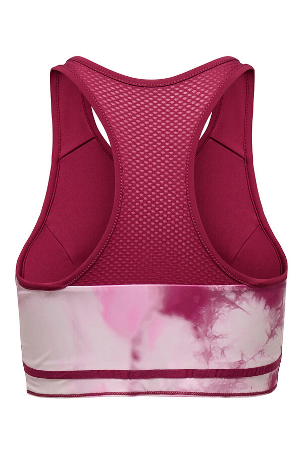 Only Play Suti&atilde; esportivo revers&iacute;vel de suporte meia  rosa