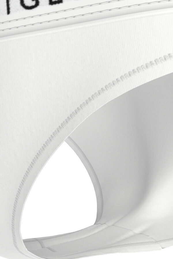 Tommy Jeans Calcinha clássica branco