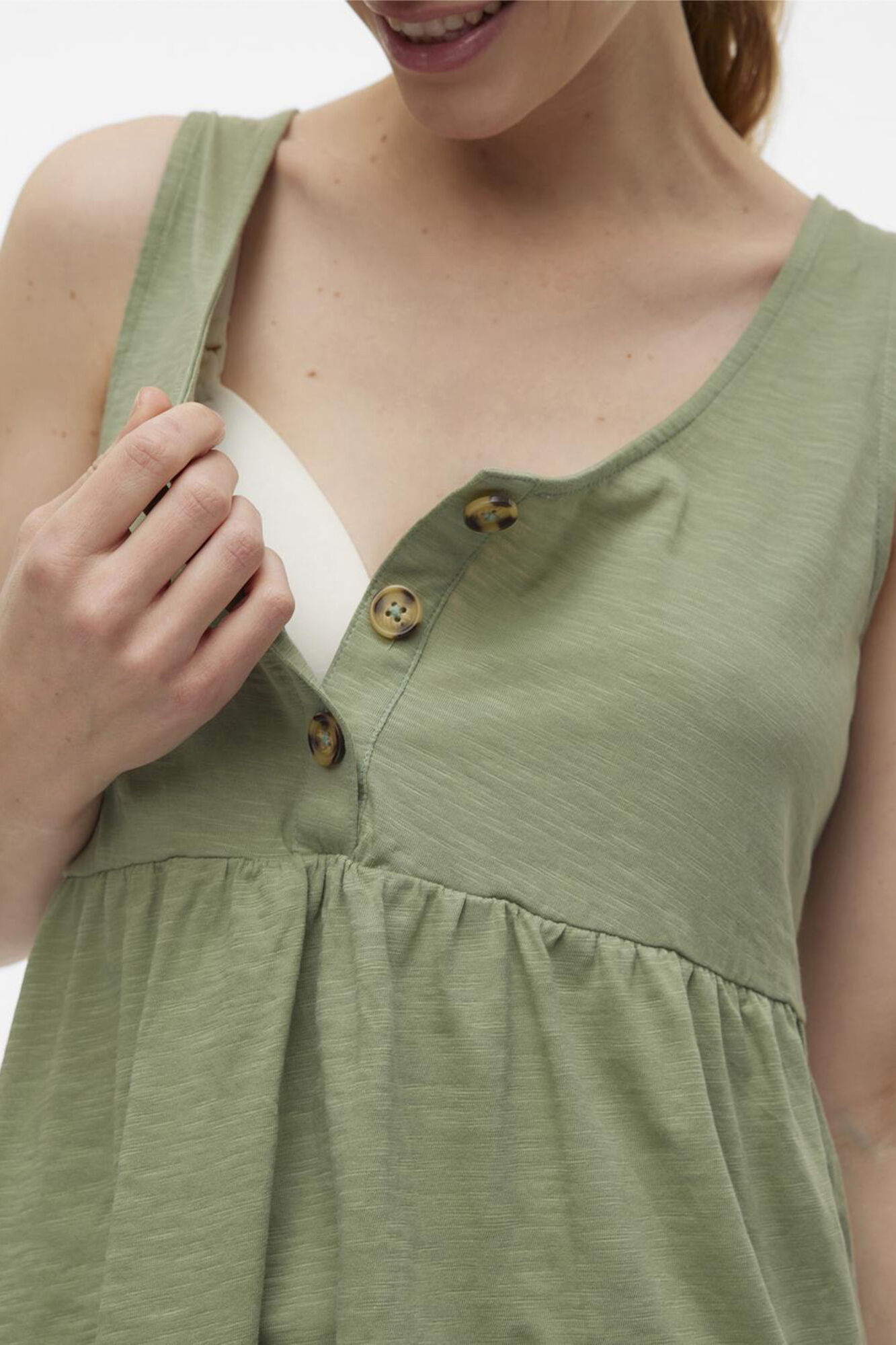 Mamalicious Top de al&ccedil;as maternity e amamenta&ccedil;&atilde;o 