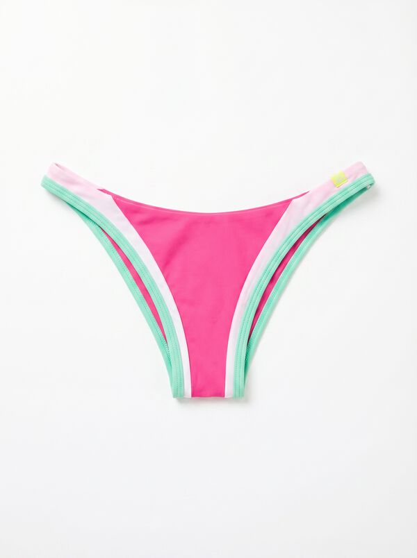 HI&BYE Cueca de biqu&iacute;ni brasileira rosa rosa