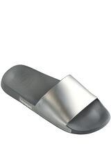 Havaianas Chinelos Hav. Slide Classic Metallic cinzento