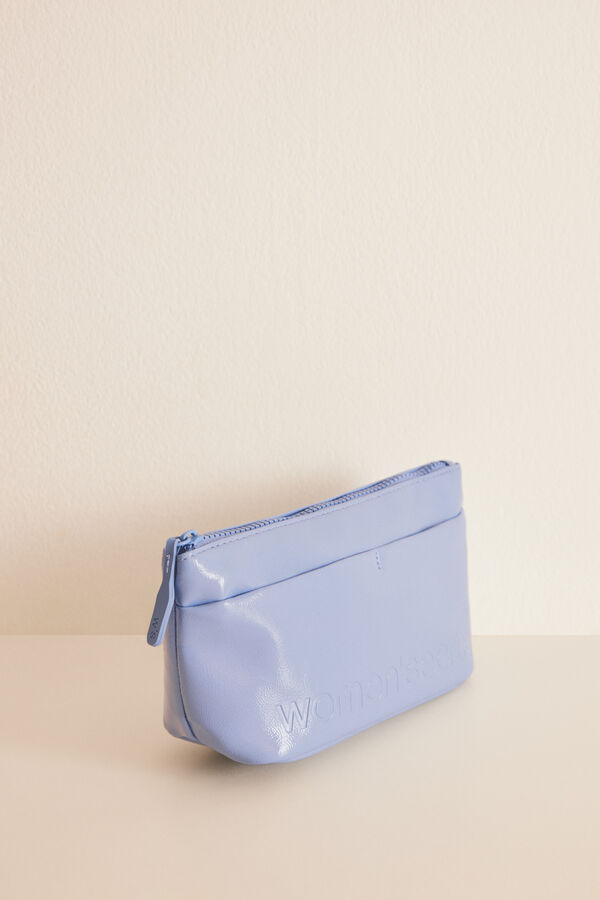 Women'secret Neceser peque&ntilde;o charol azul azul