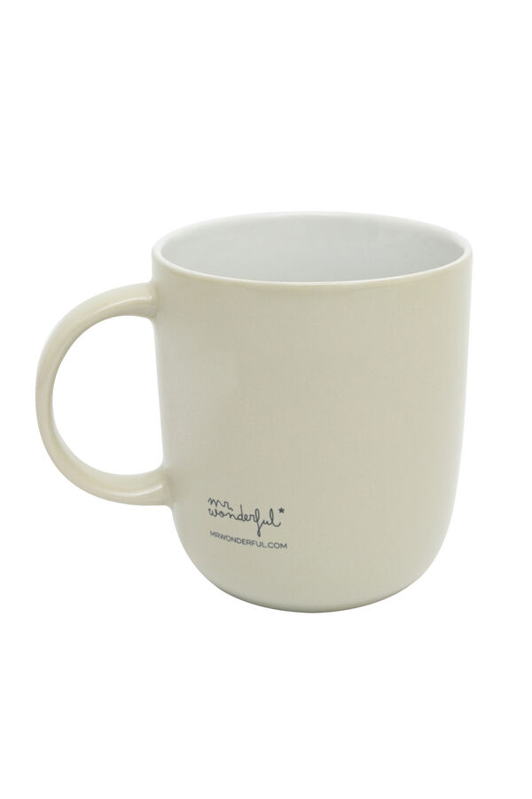 Mr. Wonderful Taza - Estado civil: solo mirando, gracias estampado