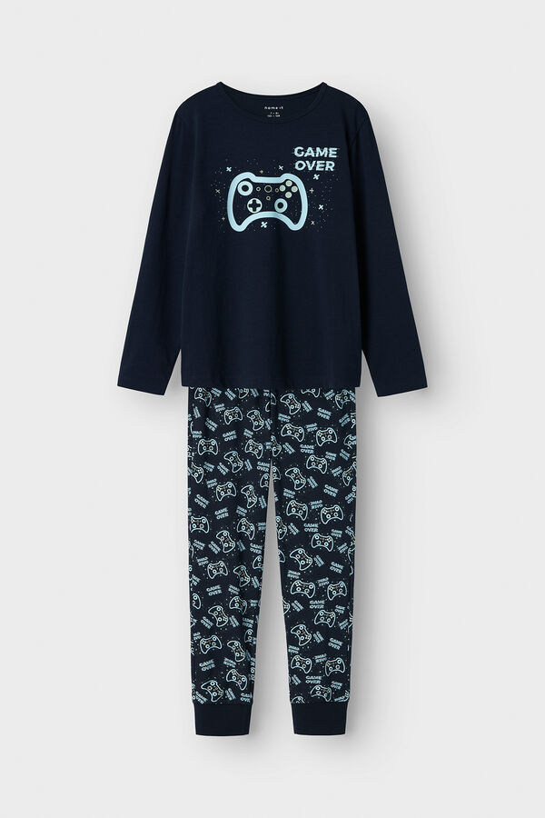 Name it Conjunto de pijama ni&ntilde;o videojuego azul