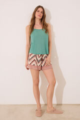 Women'secret Cal&ccedil;a de viscose com estampado tribal  cru