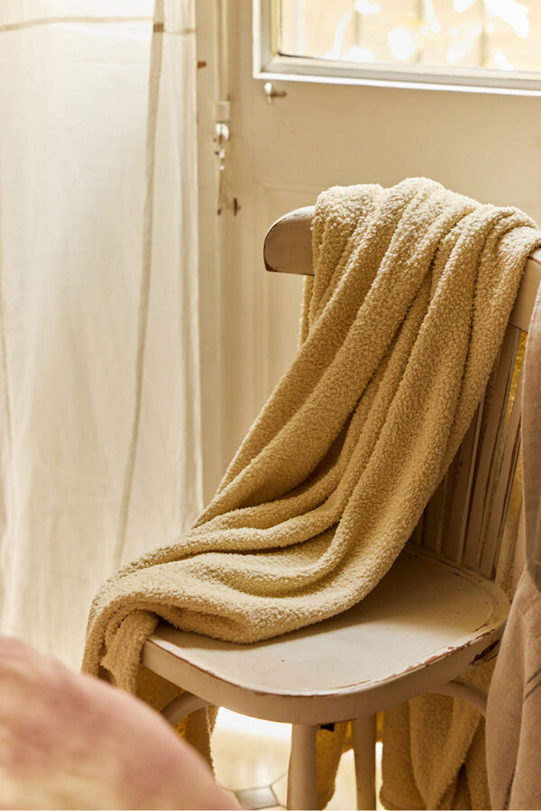 Calma House Plaid crudo Coco amarillo