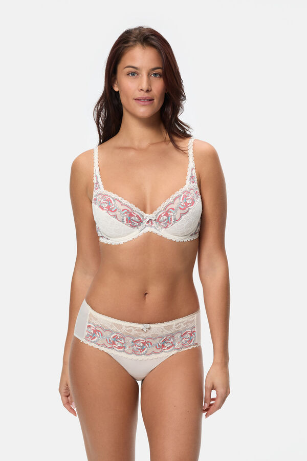 Playtex Calcinha midi branco