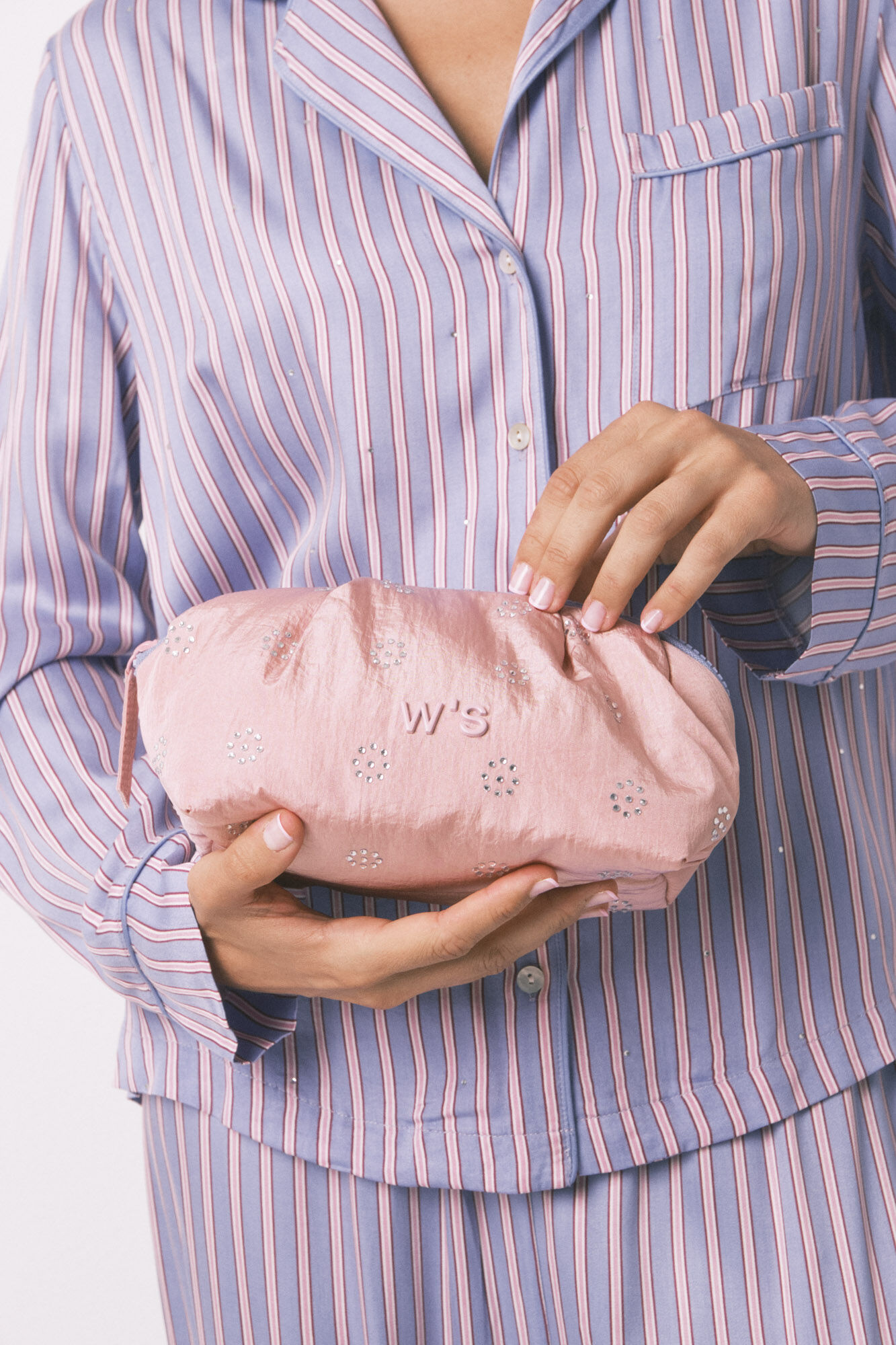 Women'secret Necessaire m&eacute;dia n&eacute;cessaire com lantejoulas rosa 