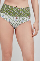 Gisela Braga bikini multiposici&oacute;n estampada estampado