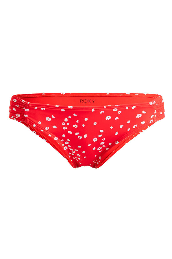 Roxy Braga de bikini cl&aacute;sica roja print flores rojo