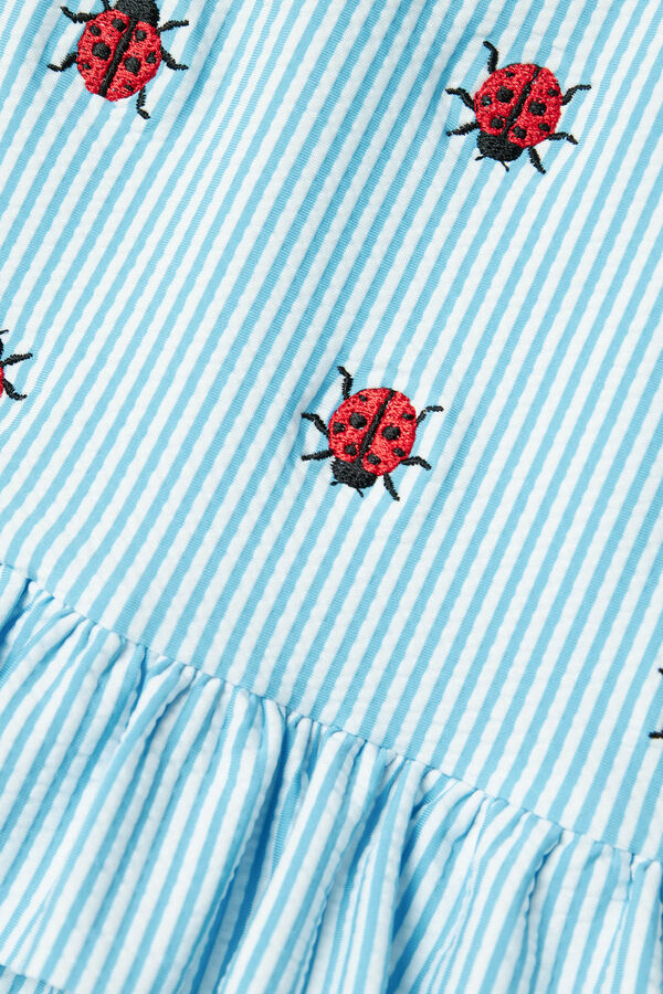 Name it Maiô menina com detalhe azul