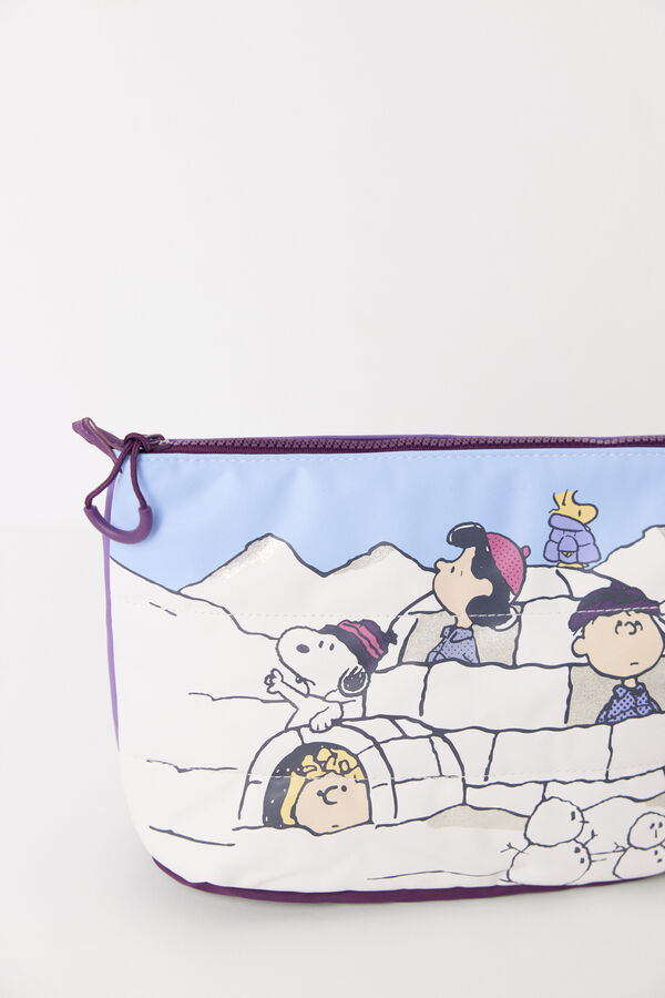 Women'secret Neceser grande rectangular Snoopy marfil