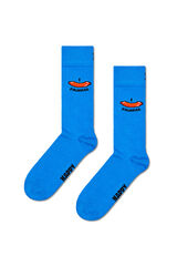 Happy Socks Meias Unissex Salsicha azul