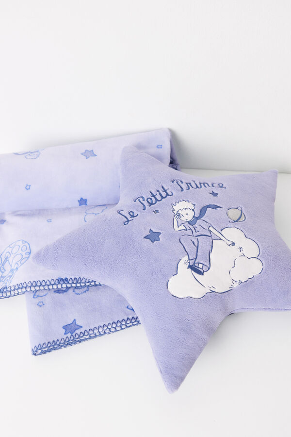 Women'secret Coj&iacute;n estrella tacto suave "El Principito" morado/lila