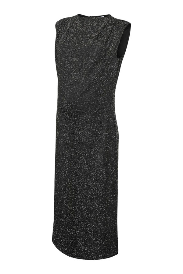 Mamalicious Vestido midi maternity negro