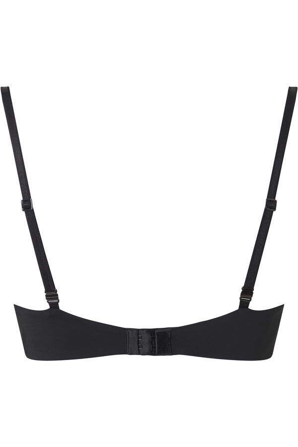 Calvin Klein Soutien demi sem argola preto