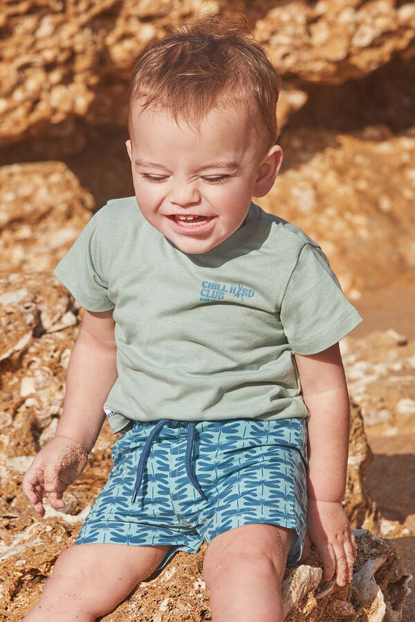 Gocco Ba&ntilde;ador de libelulas verde turquesa