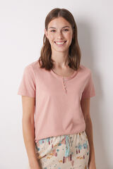 Women'secret T-shirt 100% algod&atilde;o verde vermelho