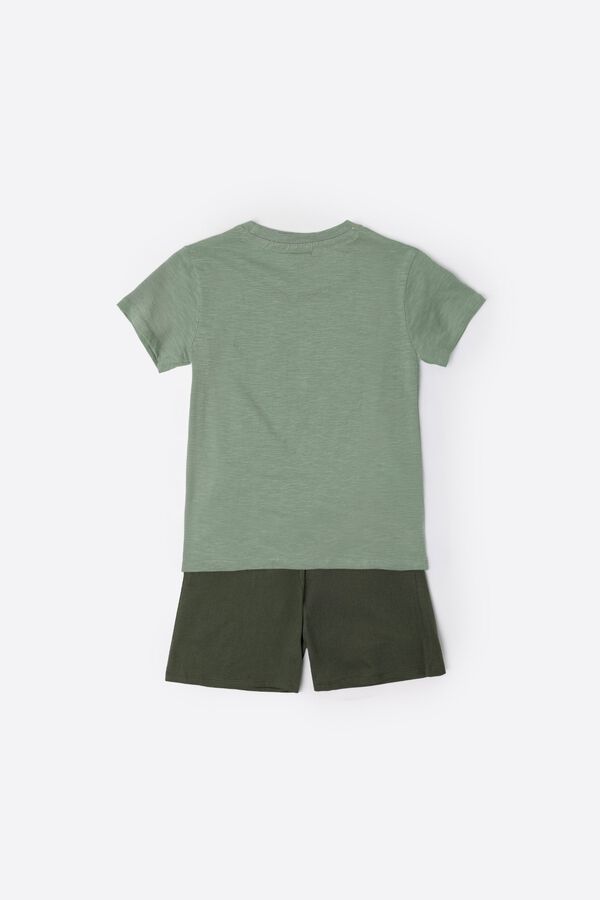 Admas Pijama curto dino Rex Toy Story verde