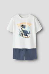 Name it Conjunto de camiseta y bermuda blanco