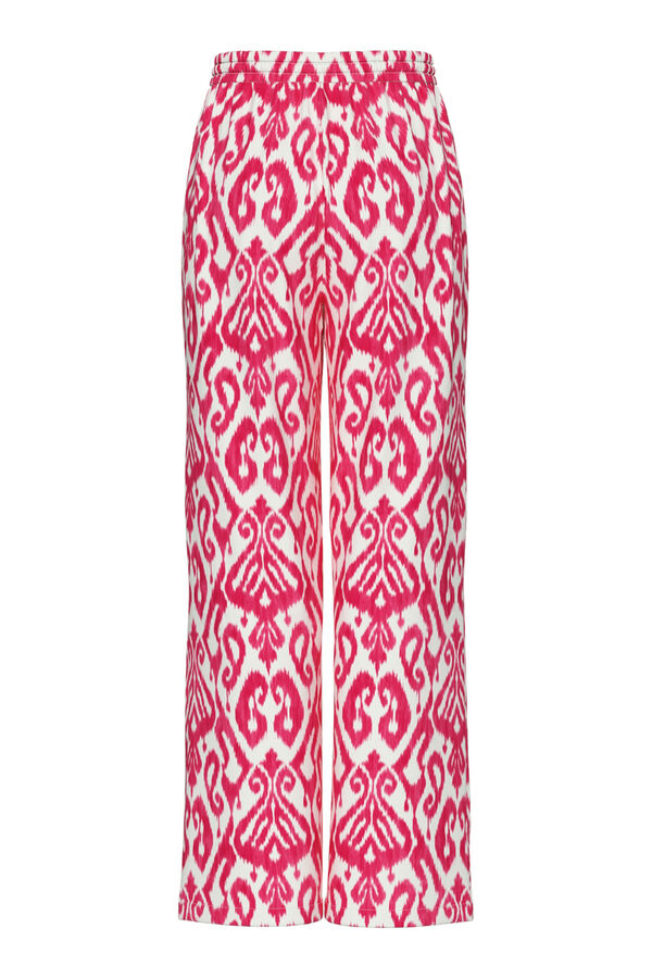 Pieces Cal&ccedil;as compridas estampadas branco