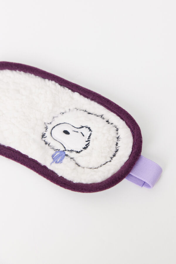Women'secret Antifaz para dormir boucl&eacute; Snoopy estampado