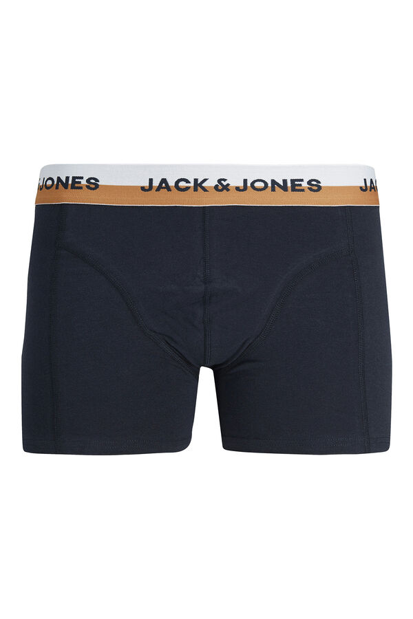 Jack & Jones Pack 3 b&oacute;xers cortos negro