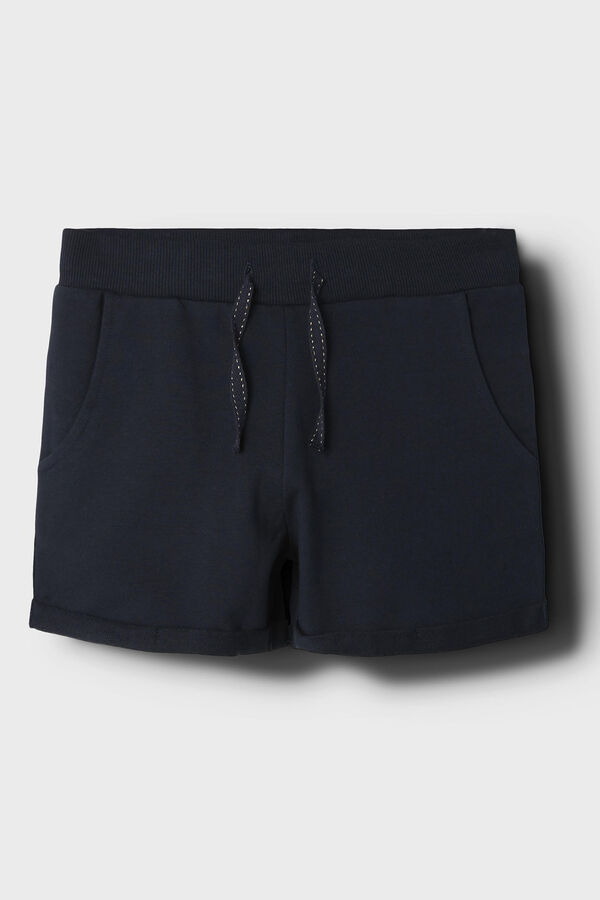 Name it Shorts de menina com bolsos azul