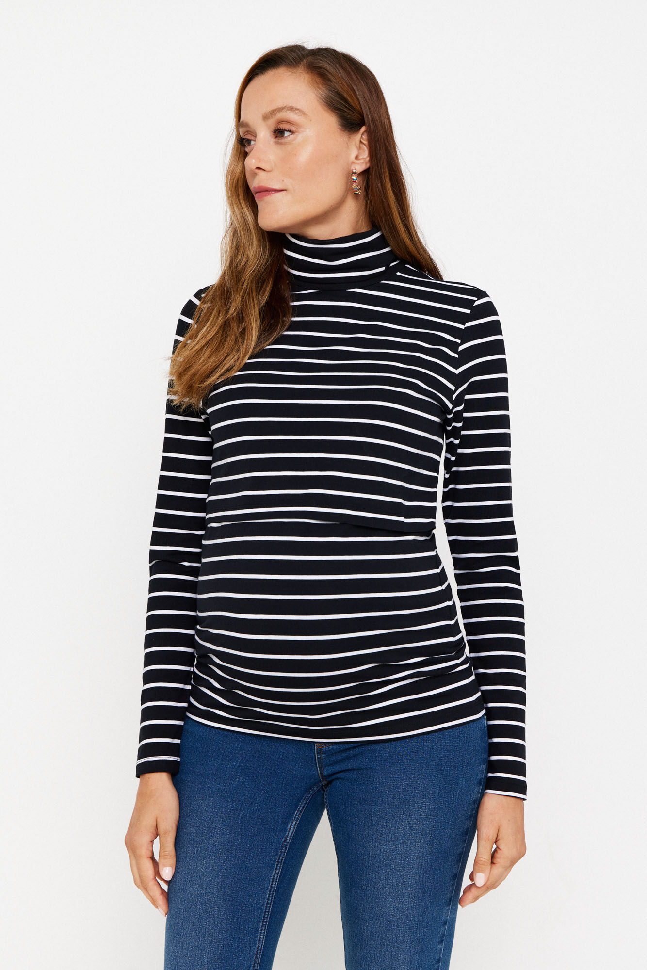 Mamalicious Camiseta de cuello alto doble funci&oacute;n