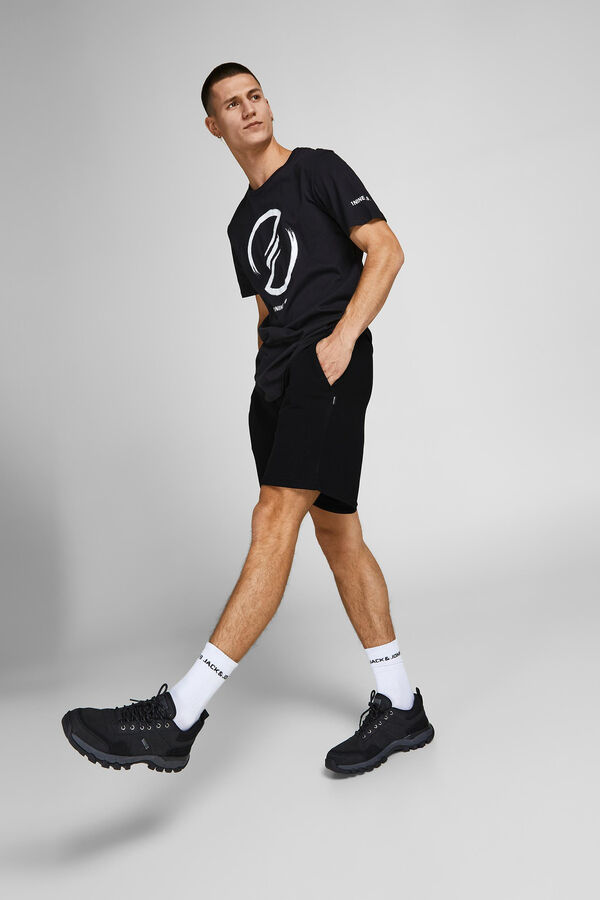 Jack & Jones Shorts liso negro