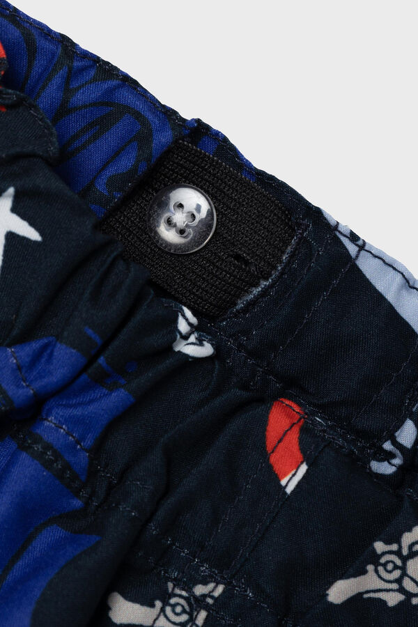 Name it Fato de banho para menino estampado marinho azul