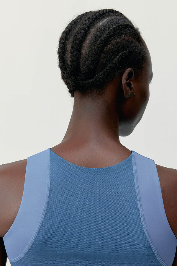 Born Living Yoga Top deportivo Maeva azul