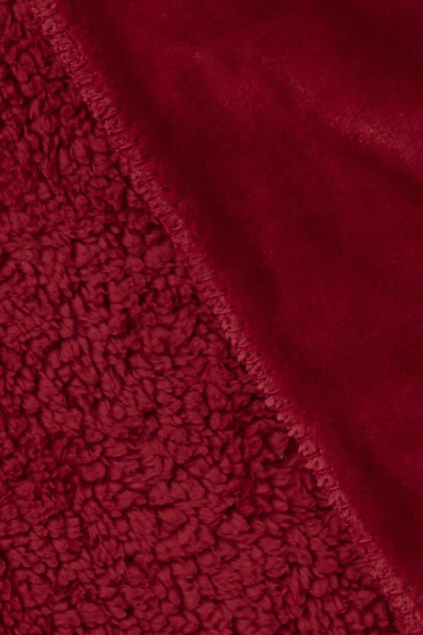 Textura manta de polar castanho