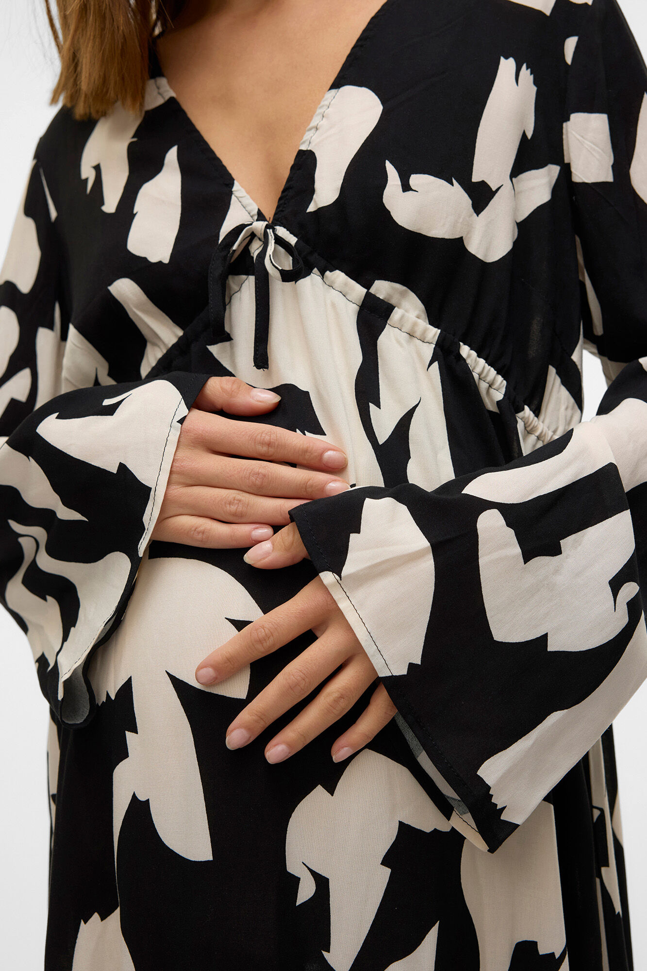 Mamalicious Vestido midi maternity