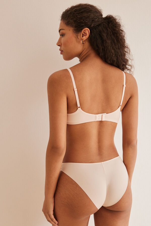 Women'secret Braga encaje y microfibra rosa rosa