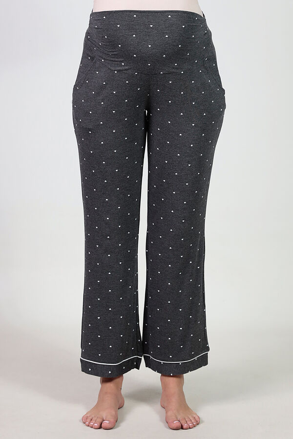 Ohma! Pack pijama con corazones premamá estampado