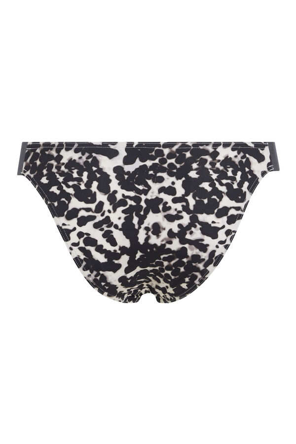 Calvin Klein Partes de abajo de bikini tipo brasileña - CK Refined estampado