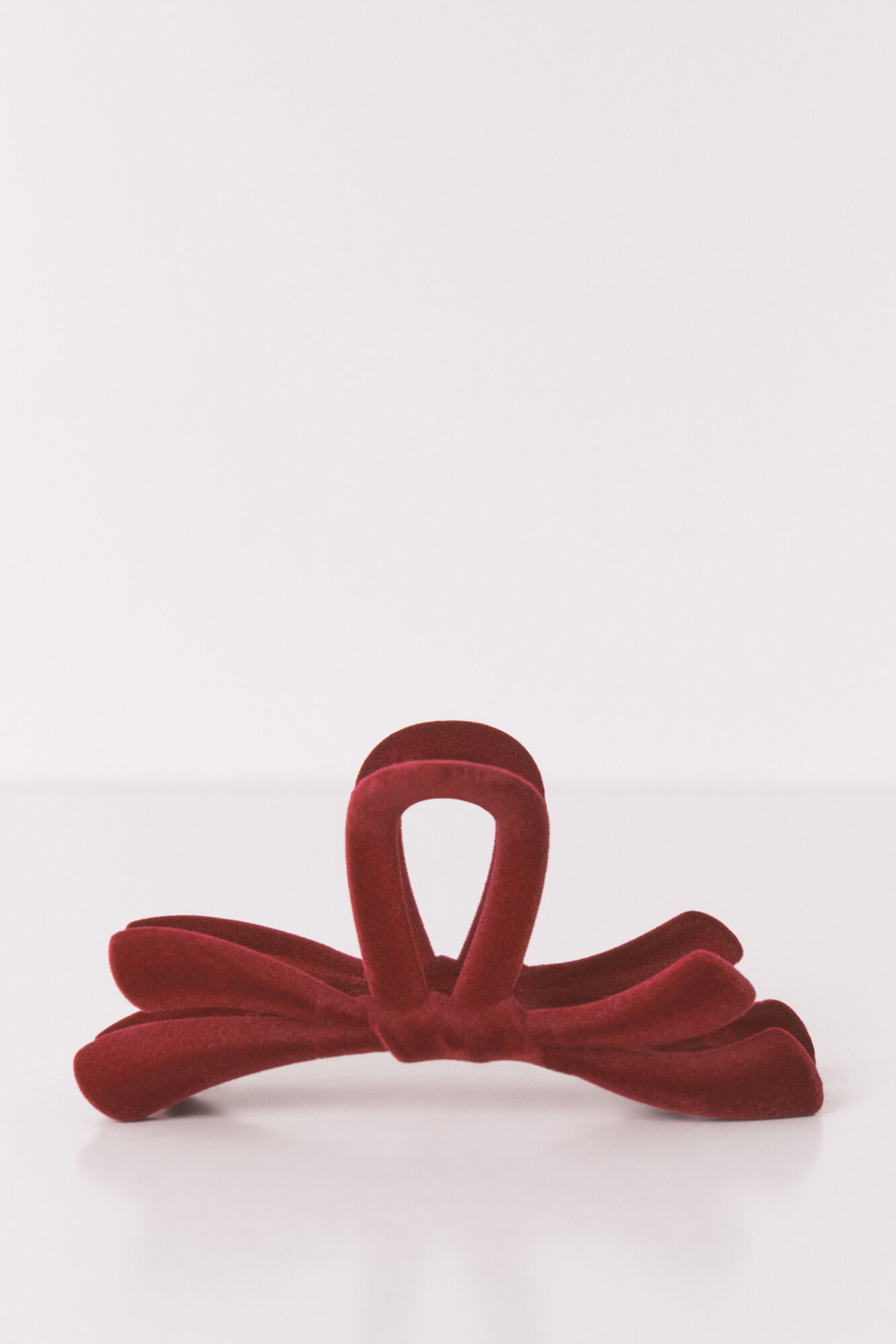Women'secret Pinza grande lazo burgundy