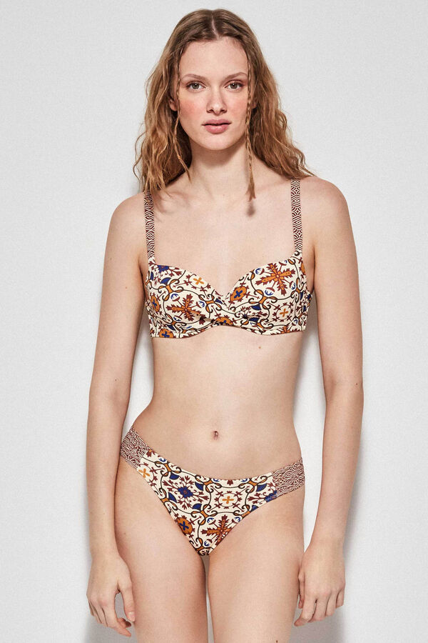 Gisela Top de biquíni capacidade branco