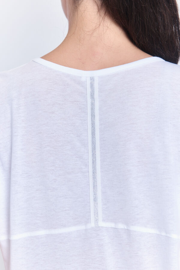 Only Play T-shirt manga curta branco