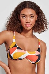 Gisela Top bikini aro blanco