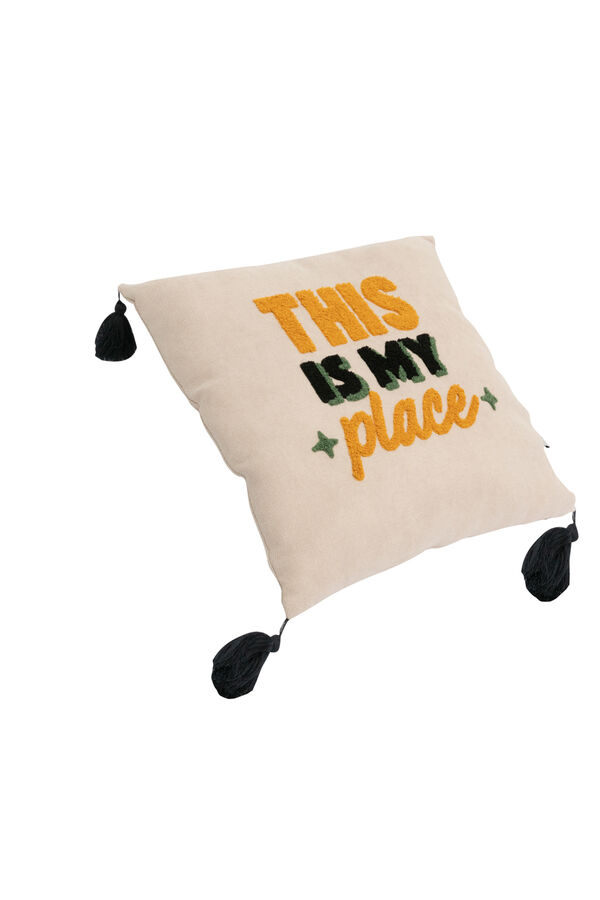 Mr. Wonderful Coj&iacute;n Place estampado