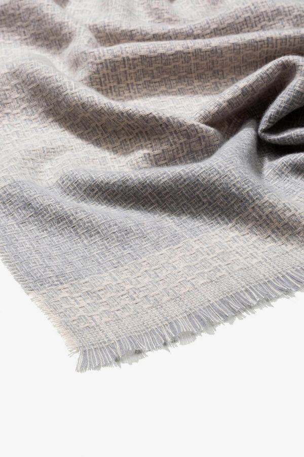 Vilanova Manta Bufanda Tejida beige