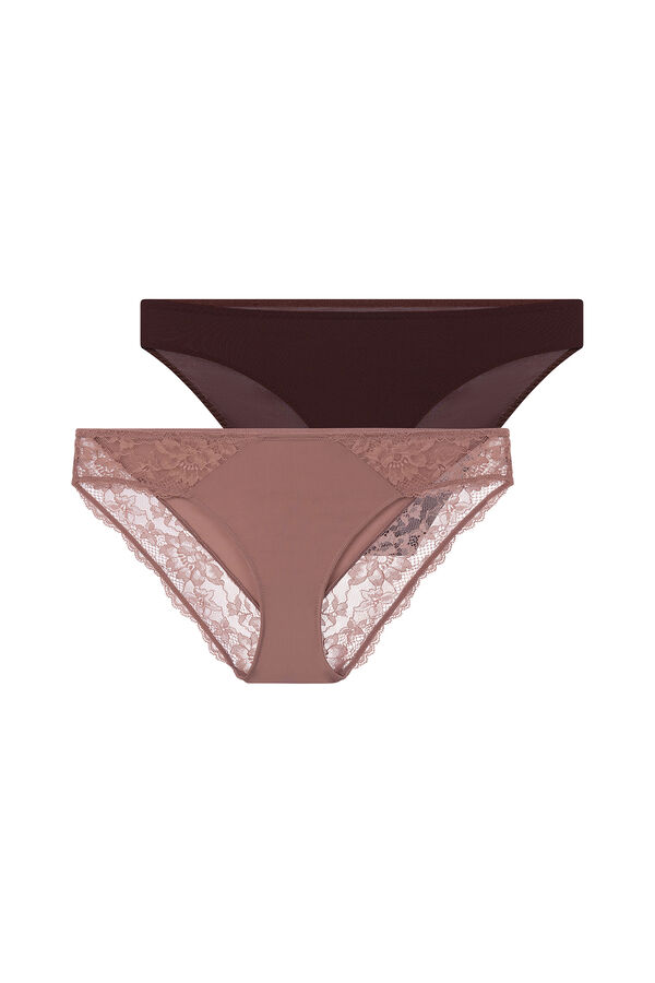 Dorina Pack de 2 cuecas Willa cru