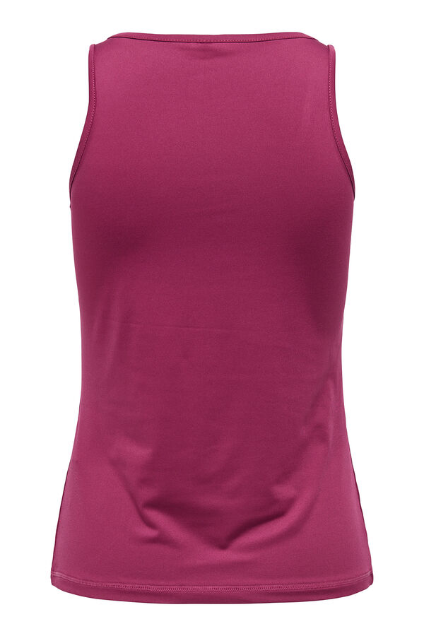 Only Play Camiseta t&eacute;cnica de tirantes regular fit morado/lila